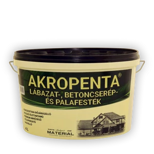 AKROPENTA LÁBAZAT BETONCSERÉP ÉS PALAFESTÉK P50 BARNA 2 KG