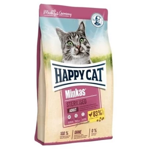 HAPPY CAT ADULT MINKAS STERILISED 10KG MACSKA SZÁRAZ TÁP