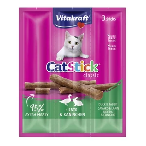 VK CAT-STICK MINI KACSA-NYÚL 18G 3DB MACSKA JUTALOMFALAT VITAKRAFT