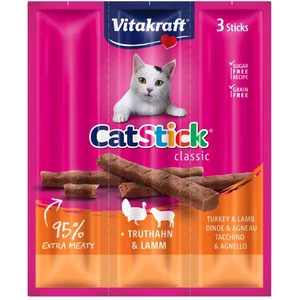 VK CAT STICK MINI PULYKA-BÁRÁNY 18G 3DB JUTALOMFALAT VITAKRAFT