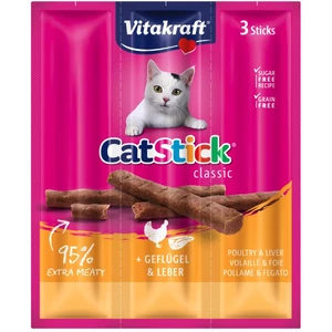 VK CAT STICK MINI SZÁRNYAS-MÁJAS 3X6G JUTALOMFALAT VITAKRAFT