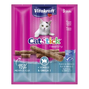 VK CAT-STICK MINI LEPÉNYHAL OMEGA3 3X6G JUTALOMFALAT VITAKRAFT