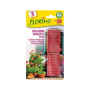 Florimo Balkon-Muskátli Táprúd 30db-os