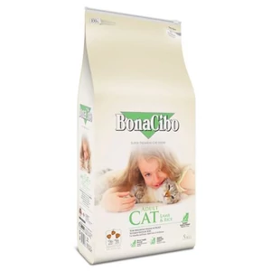 BONACIBO CAT ADULT BÁRÁNY-RIZS-SZARDELLA RÁK 5KG