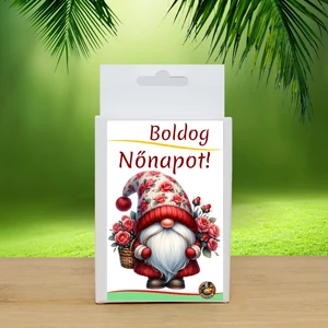 6 db.-os Boldog Nőnapot Feliratos  viráglabda-Méhbarát vetőmag keverékkel