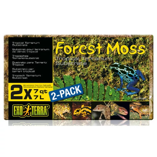 EXO TERRA FOREST MOSS-ERDEI MOHA TERRÁRIUMTALAJ 2X7LITER