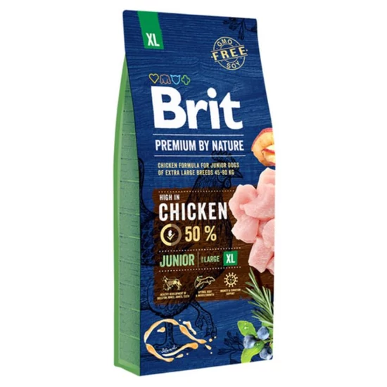 BRIT PREMIUM 15KG JUNIOR EXTRA LARGE SZÁRAZTÁP KUTYA