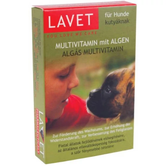 LAVET ALGÁS MULTIVITAMIN TABLETTA 50DB