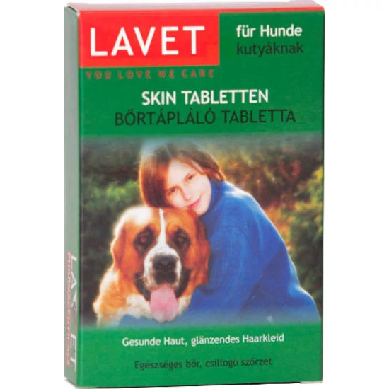 LAVET SKIN BŐRTÁPLÁLÓ VITAMIN TABLETTA 50DB