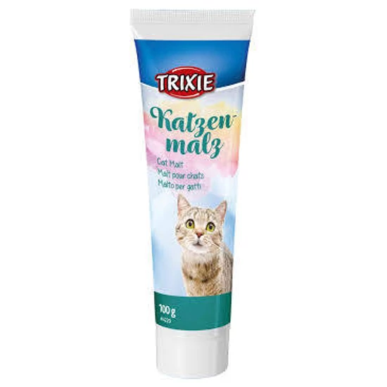 Trixie Katzen Malz Paste - kiegészítő eleség (szőroldó) malátás paszta macskák részére (100g)