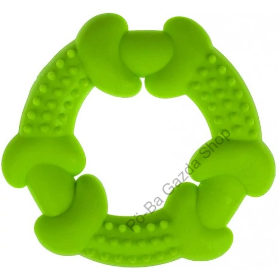 Tatrapet Fogtisztító Gumi Karika Játék 10,5cm