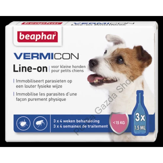 BEAPHAR VERMICON RÁCSEPEGTETŐ OLDAT (<15KG)