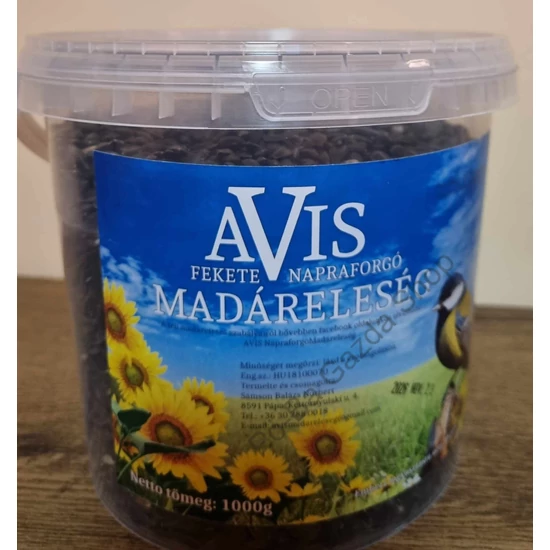 AVIS FEKETE NAPRAFORGÓ VÖDRÖS 1KG 