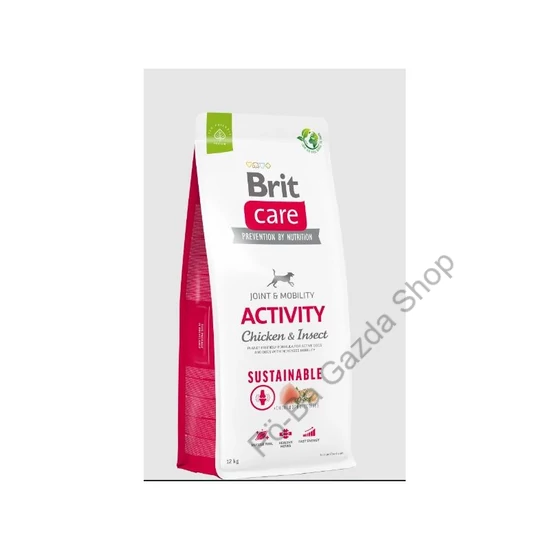 BRIT CARE 12KG ACTIVITY CHICKEN and INSECT SUSTAINABLE 12KG