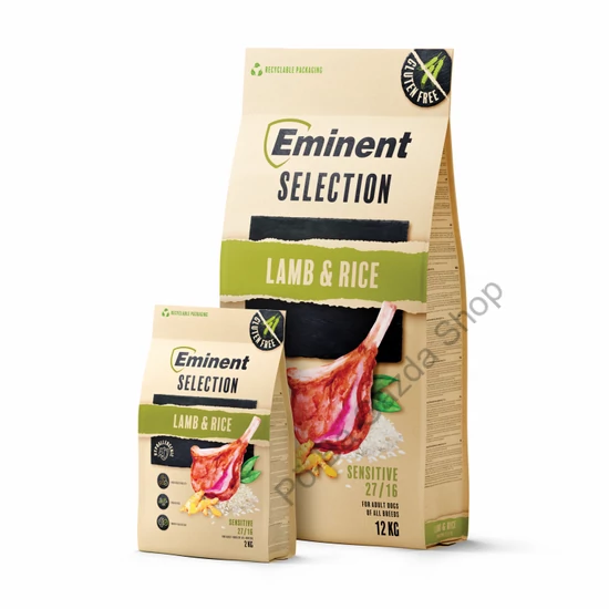 Eminent Selection Sensitiv Adult Bárány-Rizs 12kg