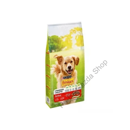 PURINA FRISKIES ACTIVE MARHA 15KG