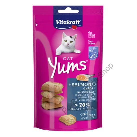 VK CAT YUMS LAZAC-OMEGA 3 MACSKA JUTALOMFALAT 40GR