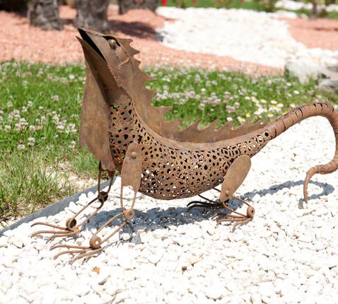 NORTENE ANTIK IGUANA FIGURA