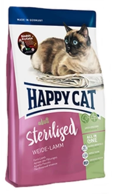 HAPPY CAT ADULT STERIL WEIDE BÁRÁNY 1,4KG SZÁRAZTÁP MACSKA