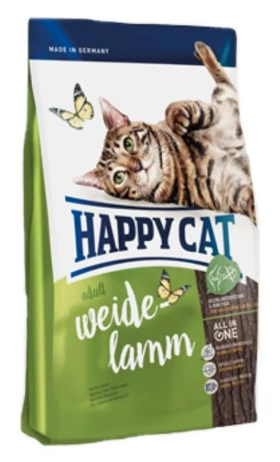 HAPPY CAT ADULT WEIDE BÁRÁNY 4KG SZÁRAZTÁP MACSKA