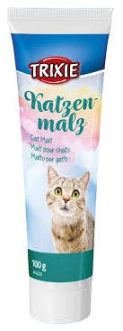 Trixie Katzen Malz Paste - kiegészítő eleség (szőroldó) malátás paszta macskák részére (100g)