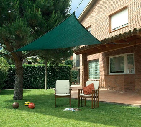 NORTENE SUNNET KIT SZŐTT  HÁROMSZÖG NAPVITORLA 3X3X3M