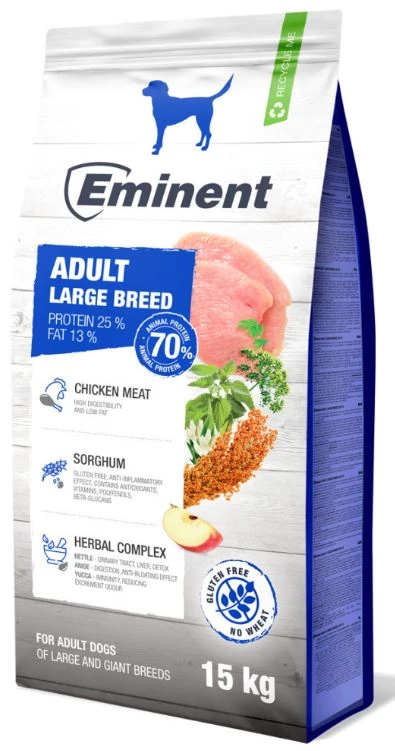 Eminent Adult Large Breed Csirkés 15+2kg