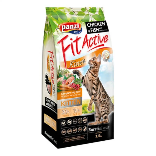 PANZI FitActive CAT KITTEN 1,5KG