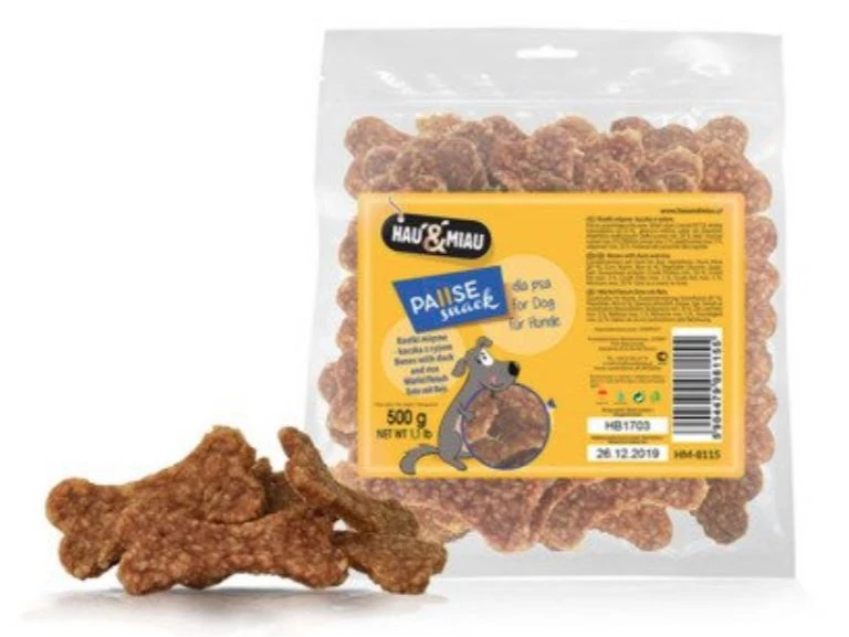  SNACK KACSA-RIZS  500G JUTALOMFALAT HAU & MIAU