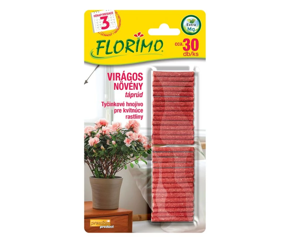Florimo Virágos Növény Táprúd 30db-os
