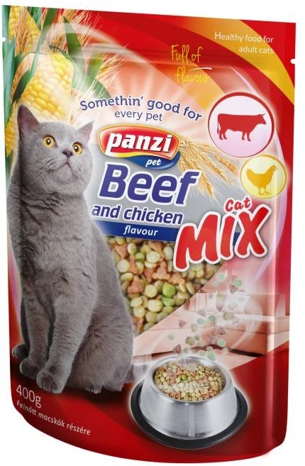 PANZI CAT-MIX ADULT MARHÁS-CSIRKÉS 400GR