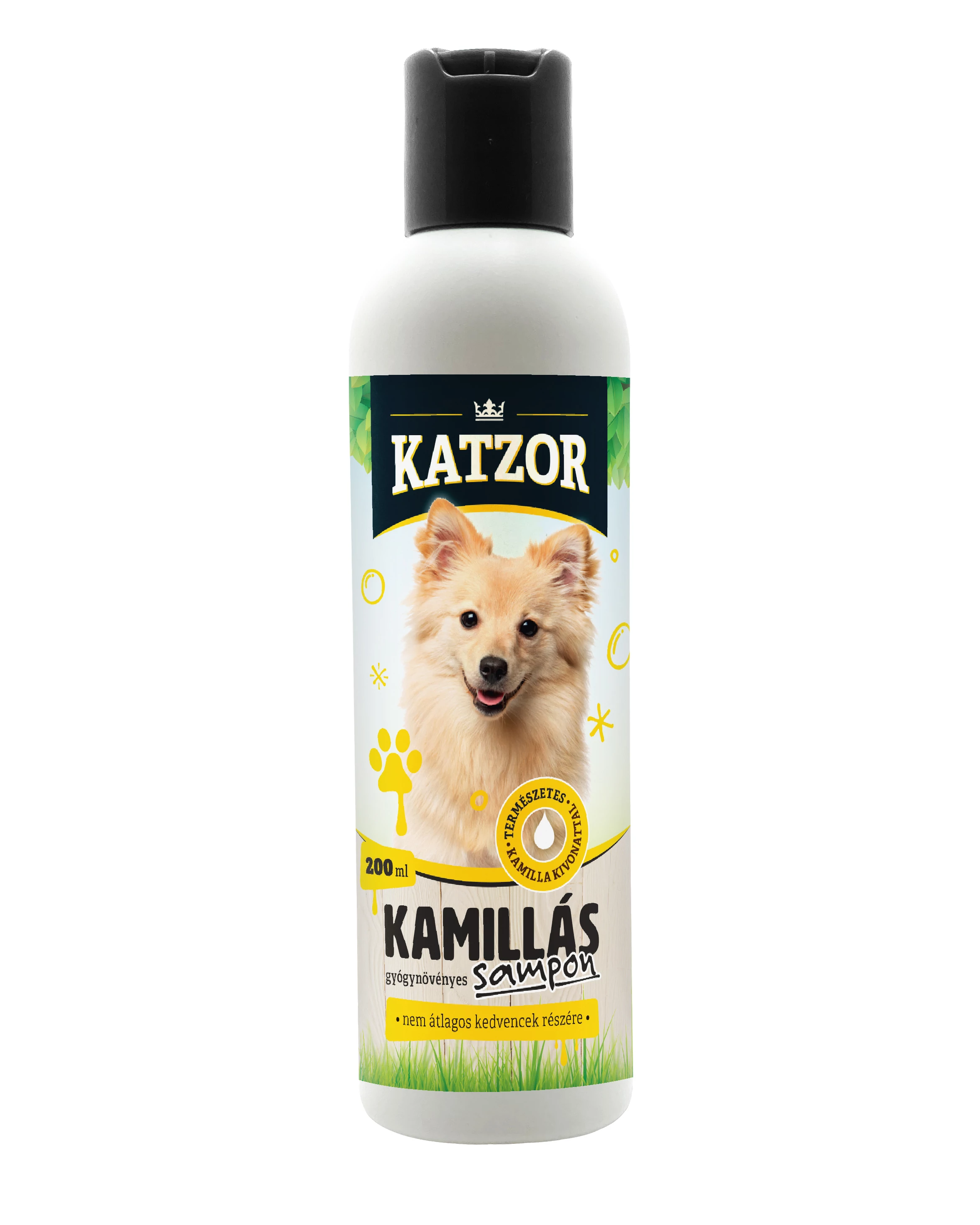 Katzor Kamillás-Gyógynövényes Kutyasampon 200ml