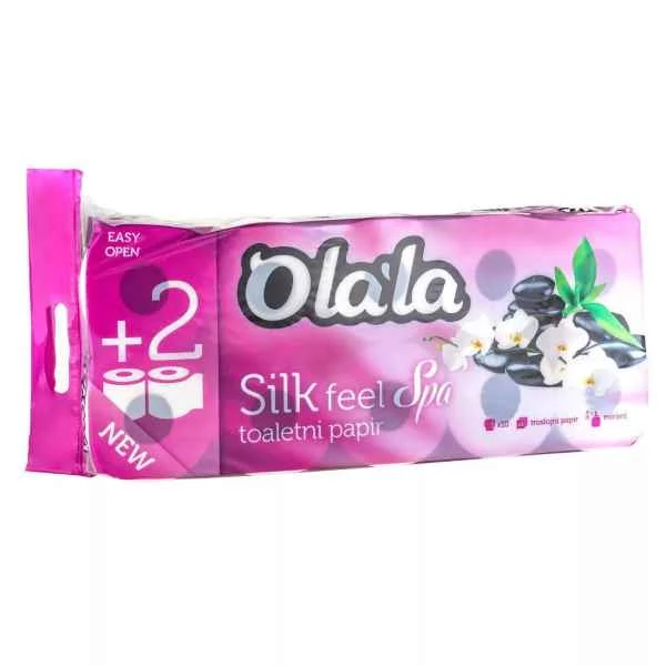 Olala Silk  Illatos Toalettpapír 10db