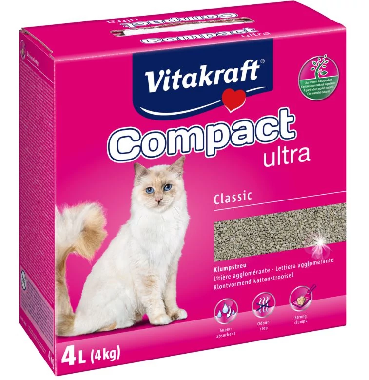 VITAKRAFT COMPACT ULTRA MACSKAALOM 4KG